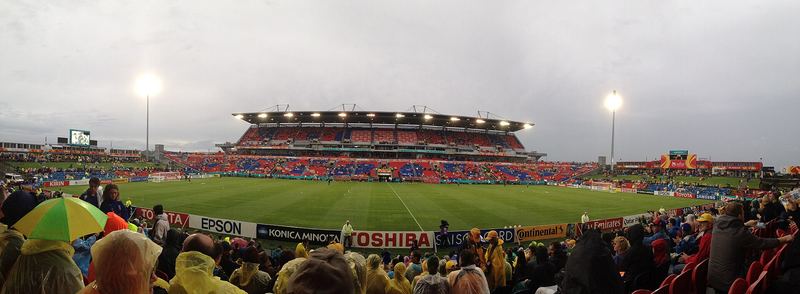 The Newcastle stadium, then Hunter Stadium, in 2015
